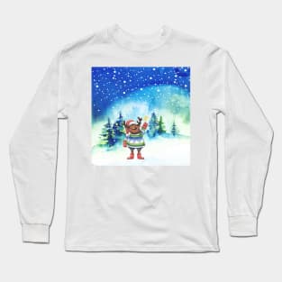 Christmas Deer Long Sleeve T-Shirt